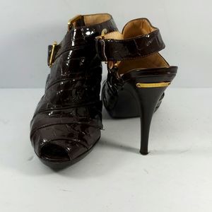Chocolate Brown Heels by Michael Kors Size 10M. S804‎
